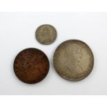 Mexico, Ferdinand VII, 8-Reales, 1818 J.J., very fine; minor British coins, including Sixpence,