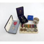 A group of five medals to Captain N.T. Crompton Royal Artillery, comprising: 1939-45 Star, Pacific