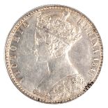 Victoria, Silver Florin, 1849, with initials (S 3890). Nearly extremely fine.
