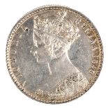 Victoria, Silver Florin, 1849, with initials (S 3890). Nearly extremely fine.