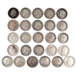 George V, Silver Halfcrowns (26), 1912 (2), 1913 (3), 1914 (4), 1915 (4), 1916 (4), 1917 (4),