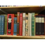 A large collection of Folio edition books, 43 volumes, various subjects, many with slip cases