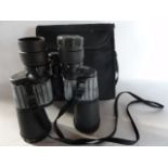 A pair of Sunagor Series 1 superzoom fully coated binoculars in carrying case