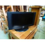 A Samsung 22 inch flat screen television, model number LE23T51B