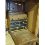 A good quality late 19th/early 20th century Middlemiss Patent Cabinet A, mahogany cased with dual