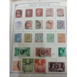 The Lincoln stamp album, includes early issues from GB, Commonwealth and world stamps