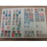 A stockbook of stamps from the German Empire & German States + Austria, including examples