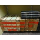 A large collection of 19th century circa 1980 Blood Stock Breeders Views, general stud books,