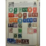 The Wanderer Album containing a collection of worldwide postage stamps,  mainly 20th century and