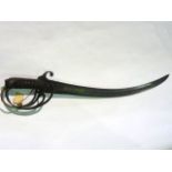 An Indian Cavalry trooper's sabre (the purchaser of this lot must be 18-years or over)