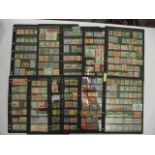 A quantity of GB and Commonwealth stamps on eleven Hagner sheets