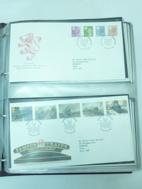 Three folios of first day covers, mainly late 1980s, 1990s and 2000 eara - Image 2 of 4