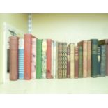 A collection of approximately forty childrens books, classics, Alcott, Kipling, Stevenson, etc