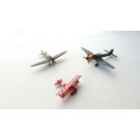 A Dinky Spitfire Mark II, a further Dinky Junkers JU 87 B Model 721, etc