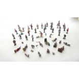 A mixed quantity of well painted lead model soldiers of varying nation and period (36 approx)