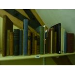 A miscellaneous collection of books including English Wayfaring Life in the 14th century by