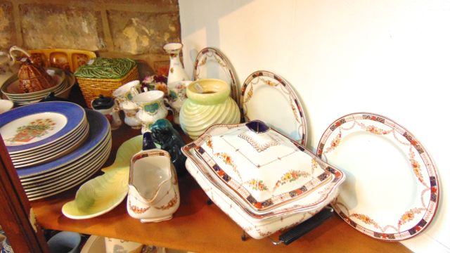 A collection of ceramics including Richmond Wild Anemone pattern tea wares comprising six cups, - Image 2 of 2