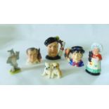 A collection of three Royal Doulton Character Jugs - Prince Philip of Spain D7189, Sir Stanley