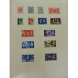 An album of mint GB stamps including blocks and some used Australian