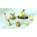 A limited edition Royal Doulton model from the Snow White and the Seven Dwarves Series - Dopey's