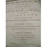 Carys - New Map Of England, and Wales with part of Scotland - published 1794 with hand coloured maps