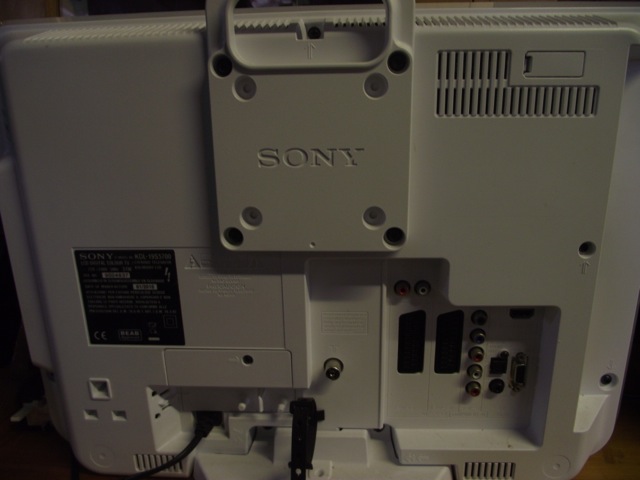 A Sony Bravia 18 inch portable flat screen television, model number KDL-19S5700, complete with - Image 2 of 2
