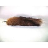 A good quality antique taxidermy fox's brush, 47 cm long approx