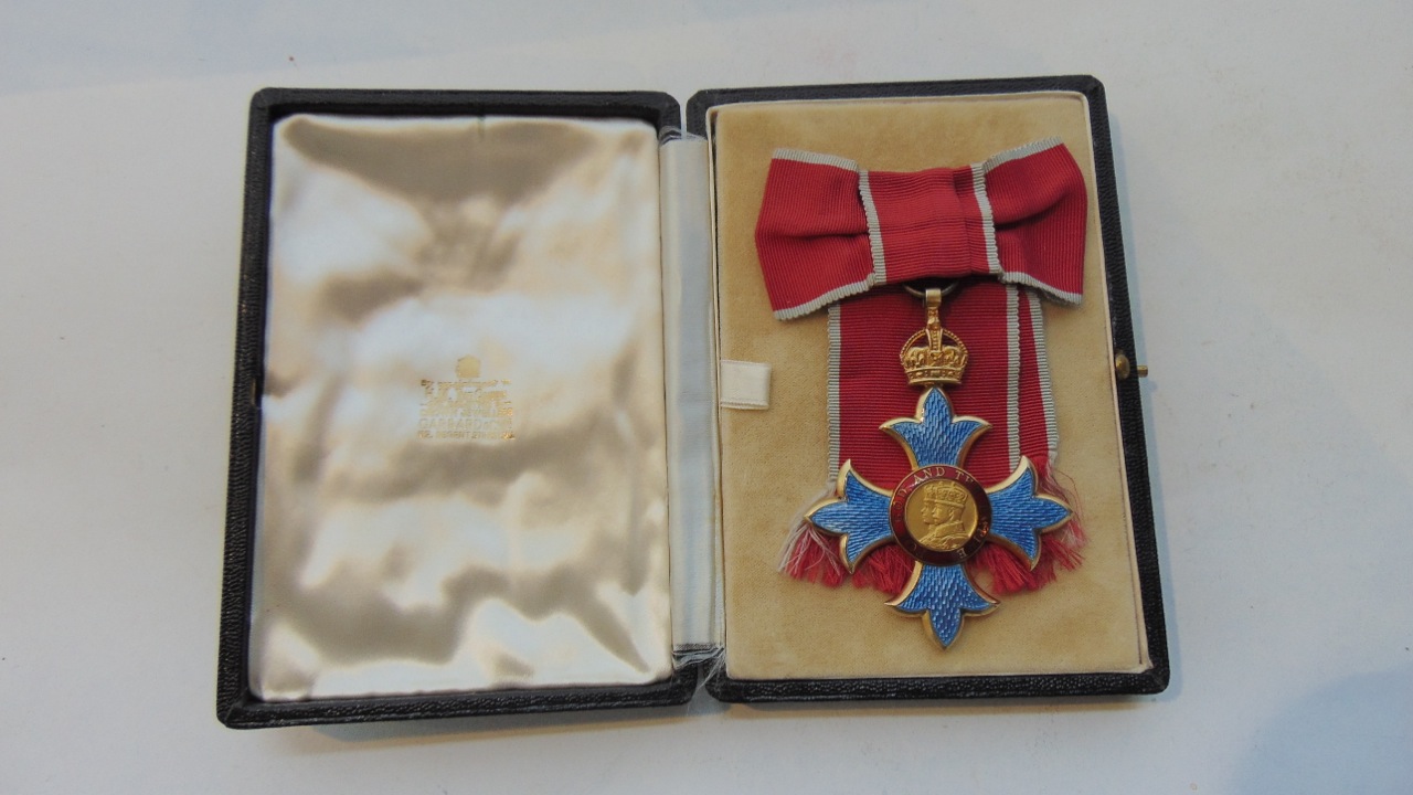 The Most Excellent Order of the British Empire CBE Ladies (second type) with shoulder bow, with