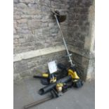 One lot of McCulloch garden power tools comprising a MD320i AV petrol strimmer, a Tivoli 60 petrol