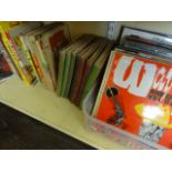 A collection of LPs including Bill Haley, John Denver, The Beatles, etc, a collection of vintage