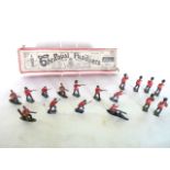 Early 20th century painted lead figures, mostly by Britains, to include a boxed set of the Royal