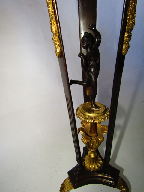 A good quality 19th century (believed to be French Imperial) freestanding tall table centrepiece, - Image 5 of 7