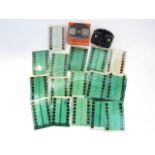 A number of carte colorelief projector slides - Zoos, Cabarets Paris, Montmartre, etc, together with