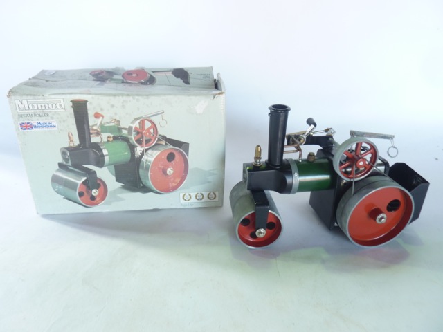 A boxed Mamod steam roller engine model (sold on behalf of The Blue Cross Charity Shop,