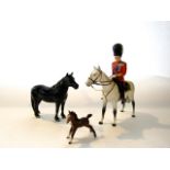 A Beswick model of H.RH The Duke of Edinburgh mounted on Alamein, 'Trooping the Colour' 1957,