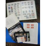 An album containing a quantity of British mint stamps with examples dating from 1937 through to