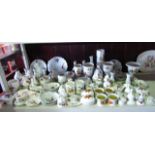 An extensive collection of Royal Worcester Arden and Evesham pattern wares including numerous vases,