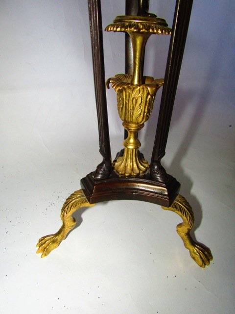 A good quality 19th century (believed to be French Imperial) freestanding tall table centrepiece, - Image 7 of 7