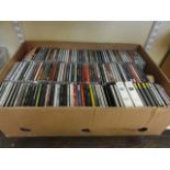 A large quantity, approximately 150 CDs, all types