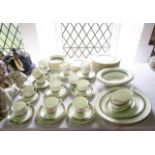 A collection of Royal Doulton Rondelay dinner, tea and coffee wares pattern number H5004