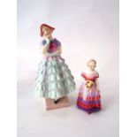 Two Royal Doulton figures - Maisie HN1618 and Bridesmaid M30