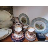 A collection of Royal Doulton Carnation pattern dinner and tea wares H5084 including tureen and