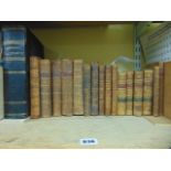 The Sermons of Mr Yorick 3 volumes, 11th Edition 1773, Histoire De Gil Biblas 4 volumes 1790, etc