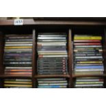 A large quantity (in excess of 250) CDs including Chuck Berry, Beach Boys, Clapton, Fleetwood Mac,