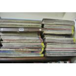 A large quantity (approaching 400) of vinyl LPs, mixed subjects including banjo, organ, brass