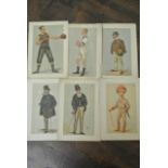 A collection of Vanity Fair Spy prints including sporting subject - Mr Rudolf Chambers Lehmann-Rudy,