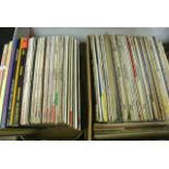 A very large collection (between 400-500) classical LPs including opera, Verdi, Tauber, Paganini,