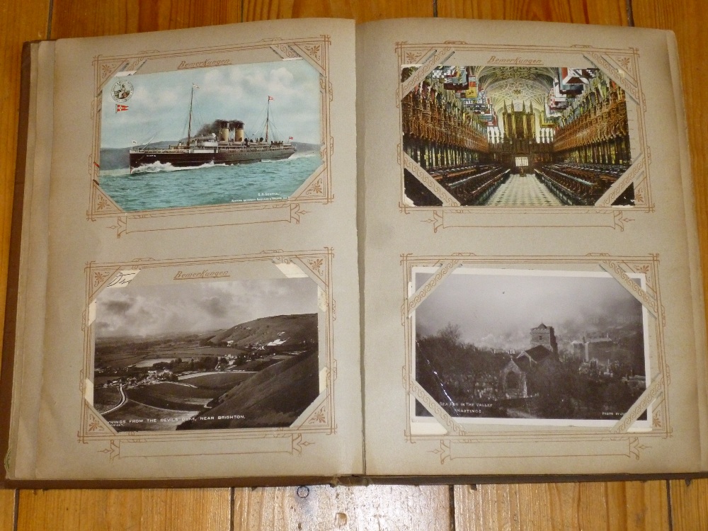 LARGE COLLECTION OF OVER 1200 POSTCARDS INCLUDING SCENES OF GREAT BRITAIN, EUROPE, COMIC CARDS, - Image 12 of 24