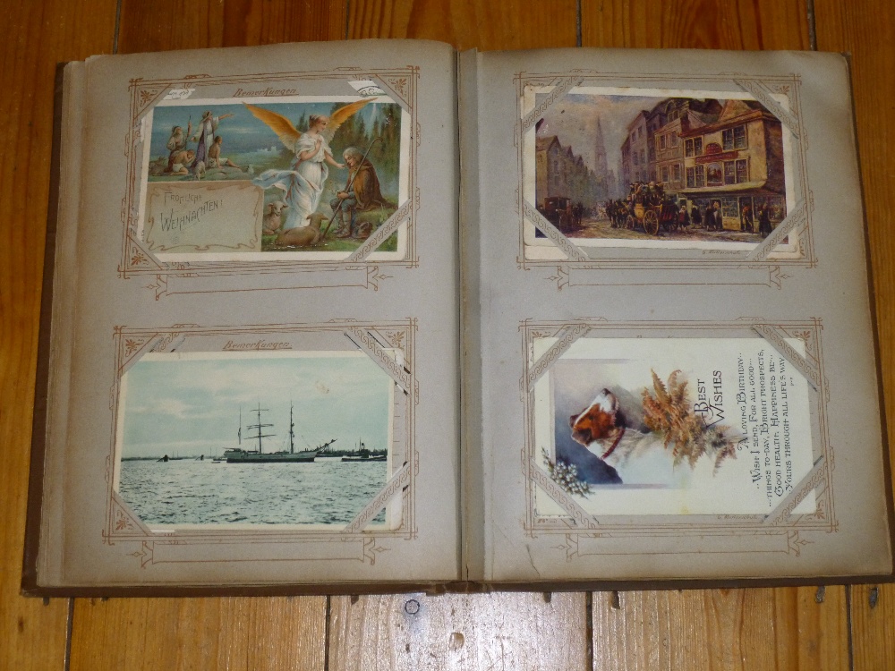 LARGE COLLECTION OF OVER 1200 POSTCARDS INCLUDING SCENES OF GREAT BRITAIN, EUROPE, COMIC CARDS, - Image 15 of 24