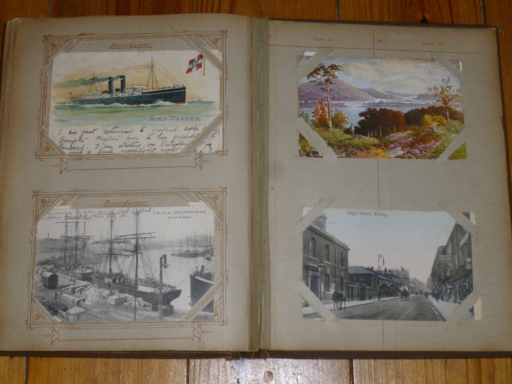 LARGE COLLECTION OF OVER 1200 POSTCARDS INCLUDING SCENES OF GREAT BRITAIN, EUROPE, COMIC CARDS, - Image 17 of 24
